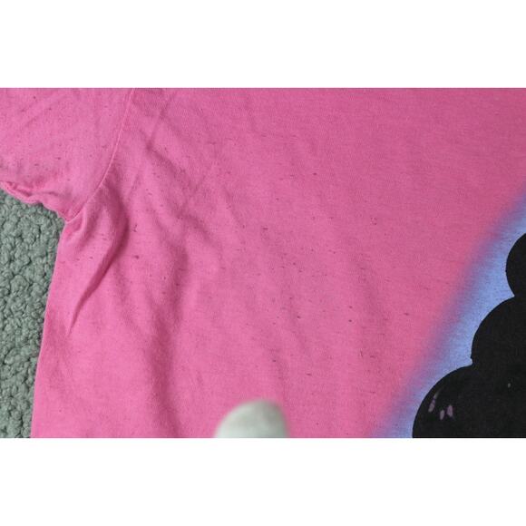 Megan Thee Stallion & Cardi B T Shirt WAP L Graffiti Airbrushed Pink Hip Hop Rap - Picture 7 of 9